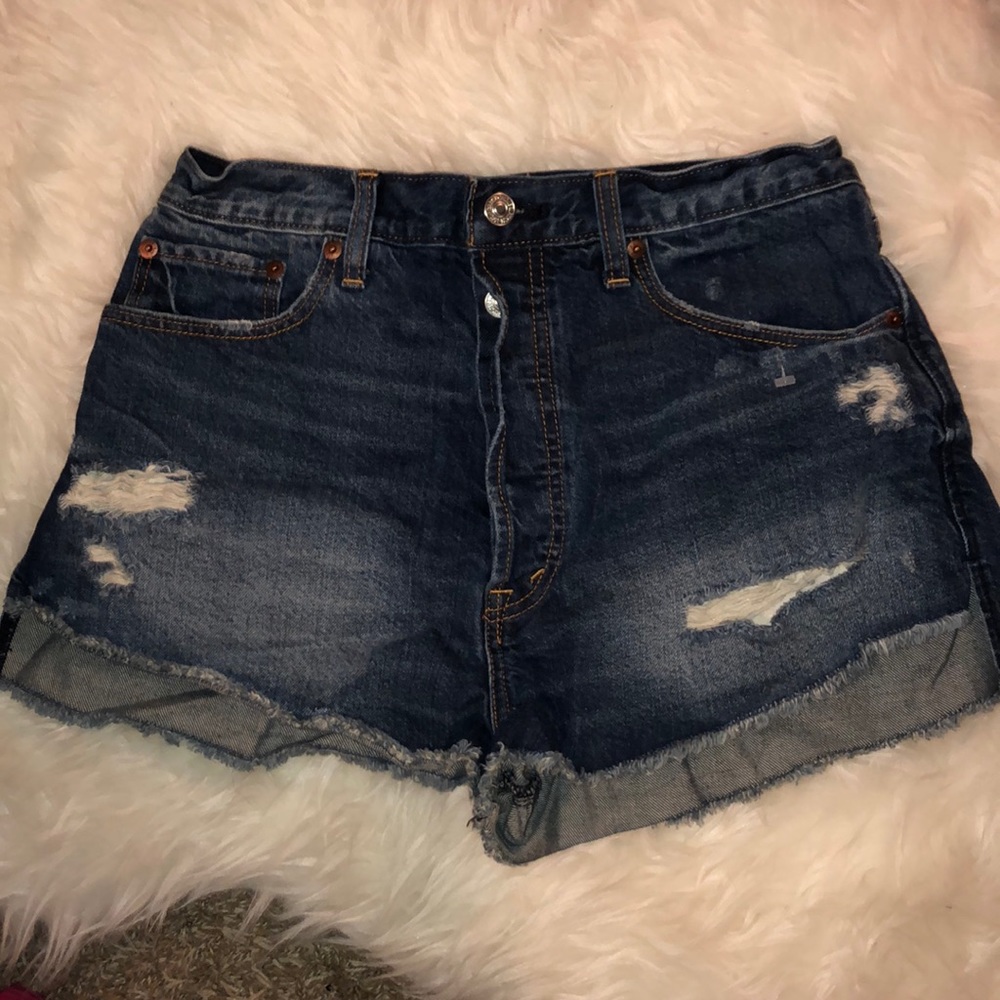Abercrombie and Fitch high waisted shorts
